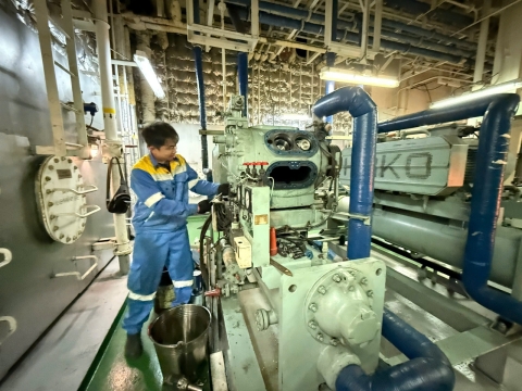 Overhaul the compressor sabroe Cmo 26